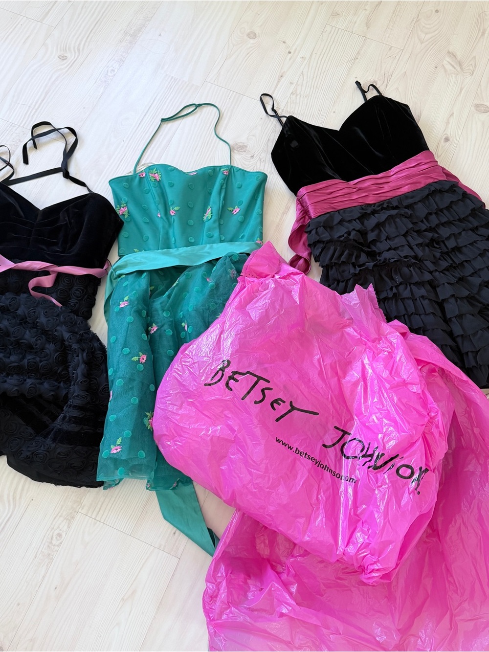Bundle of vintage Betsy JOHNSON dresses